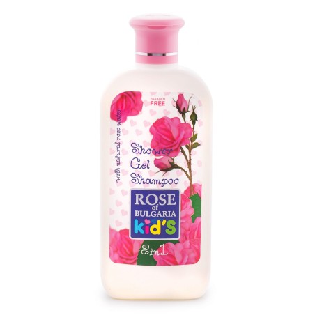 Żel i szampon 2w1 dla dzieci 200 ml Rose of Bulgaria