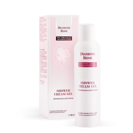 Kremowy żel pod prysznic odświeżający 200ml Diamond Rose