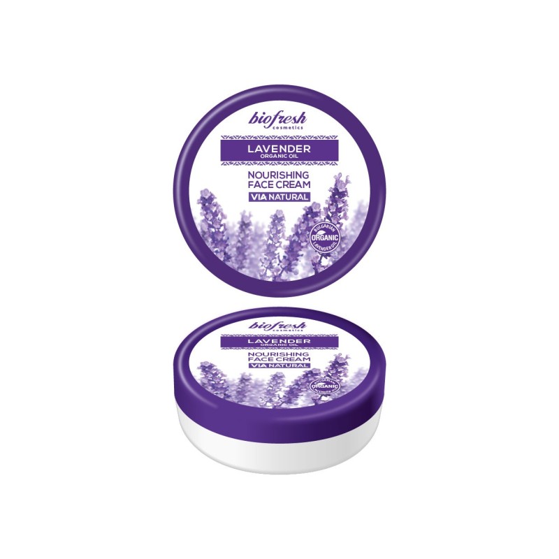 Krem odżywczo-nawilżający 100 ml Organiczna lawenda