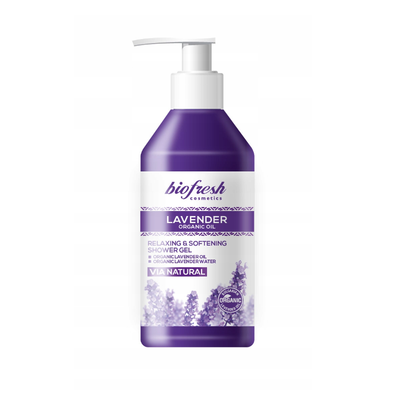 Żel pod prysznic 300 ml Organiczna lawenda