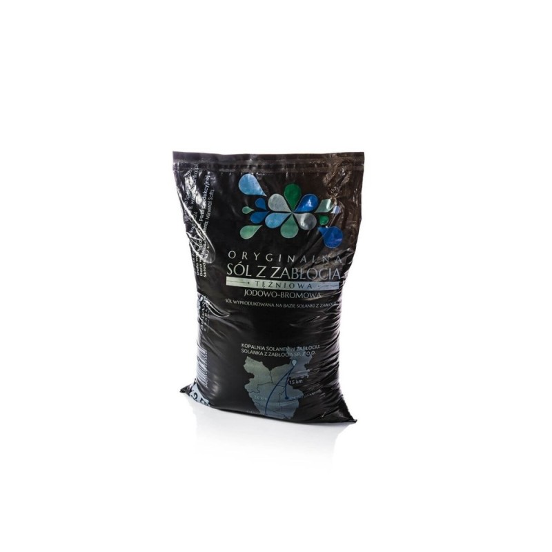 Sól jodowo-bromowa tężniowa z Zabłocia 25 kg